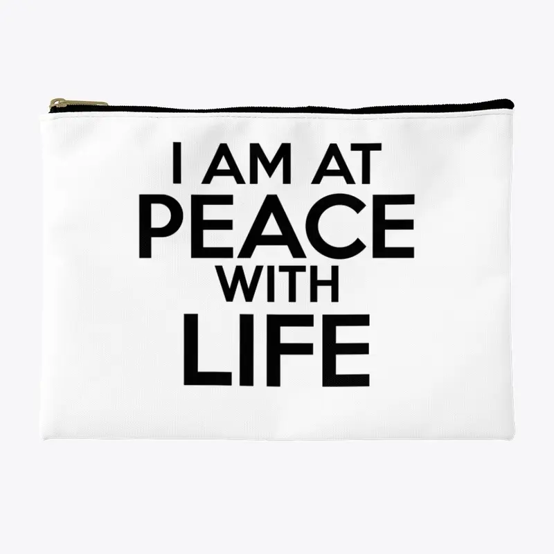 Positive affirmations "I am at peace"